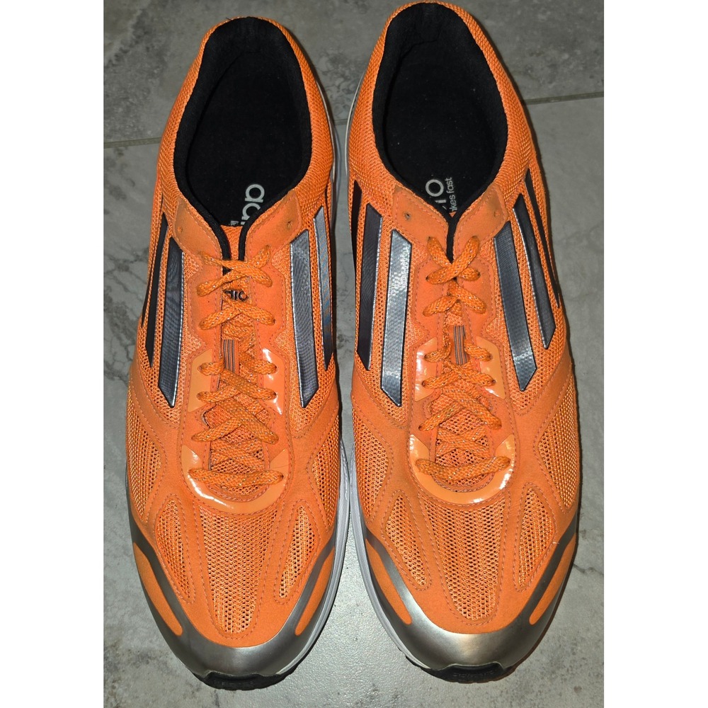 Adidas Adizero Boston 4 Mens Running Shoes Orange Silver D65770 Size 14